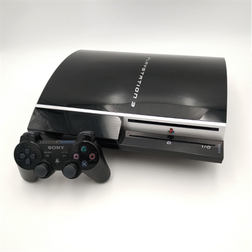 Playstation 3 Konsol FAT 80 GB - SNR 02-27438173-1586998-CECHL04 (B Grade) (Genbrug)